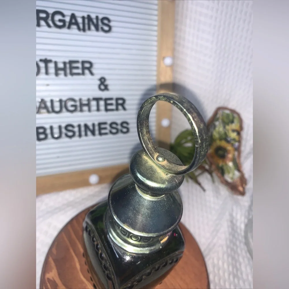 Unique vintage Avon collectible bottle designed in the shape of a lantern.